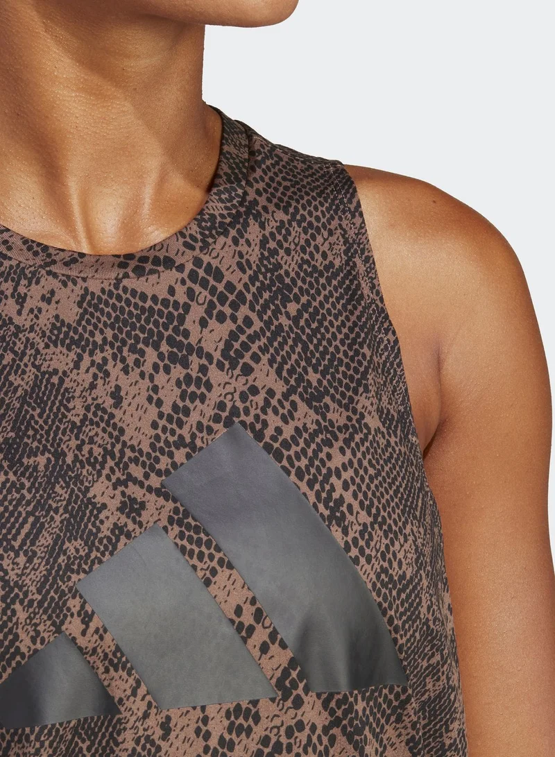 Adidas Train Icons Aop T-Shirt