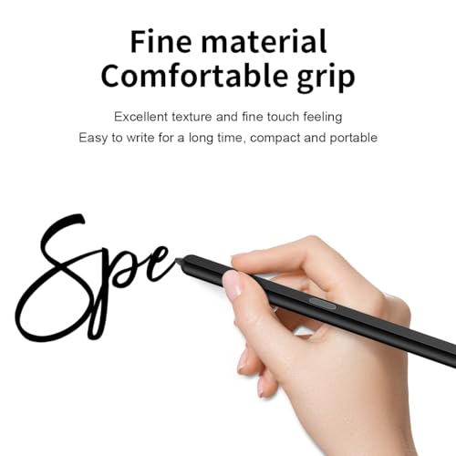 SHIEID Galaxy Z Fold 6 S Pen Fold Edition, Slim Replacement S Pen with Anti-Mistouch Technology, Compatible with Samsung Galaxy Z Fold 6/Z Fold 5/Fold 4/Fold 3 + Tips/Nibs, Black - Image 4