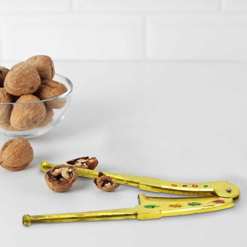 RAJ nut cracker, Golden, 18 cm, SC0007 - Image 4