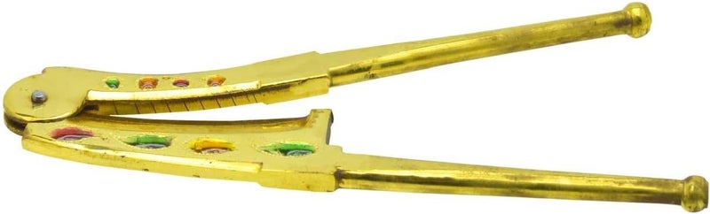 RAJ nut cracker, Golden, 18 cm, SC0007 - Image 1