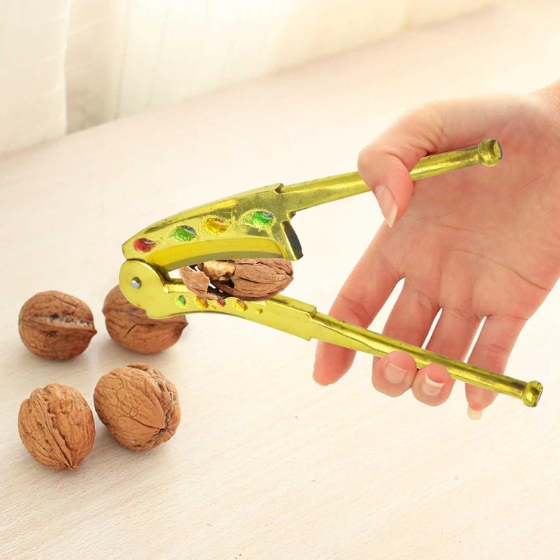 RAJ nut cracker, Golden, 18 cm, SC0007 - Image 5