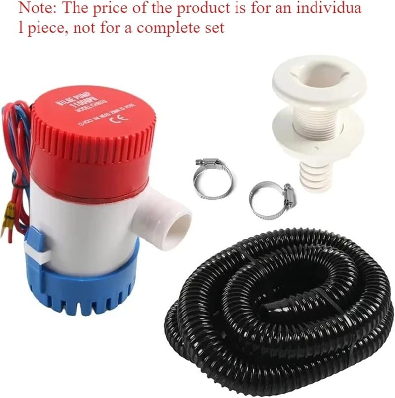 طقم تصريف مضخة الصرف 12 فولت 24 فولت 750 جالون في الساعة 1100 جالون في الساعة - ملحقات تصريف مضخة المياه الغاطسة - Image 5