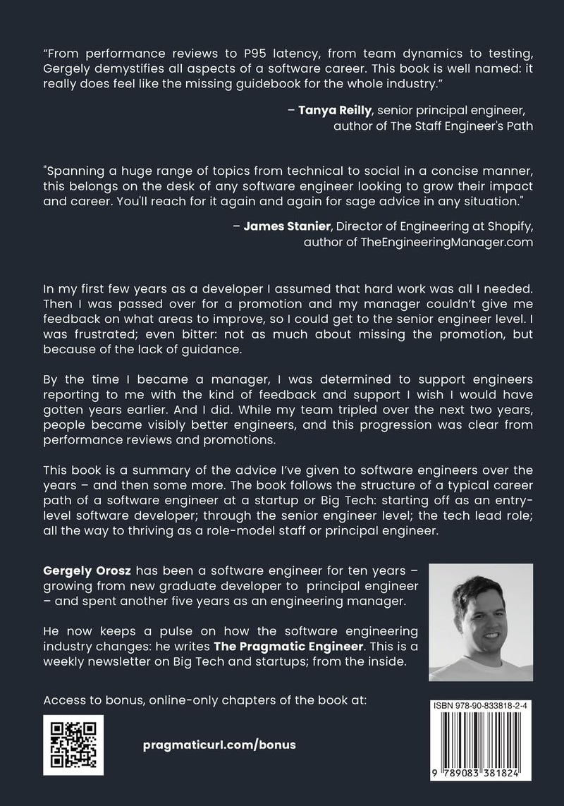 The Software Engineer's Guidebook: Navigating senior, tech lead, and staff engineer positions at tech companies and startups - Image 2