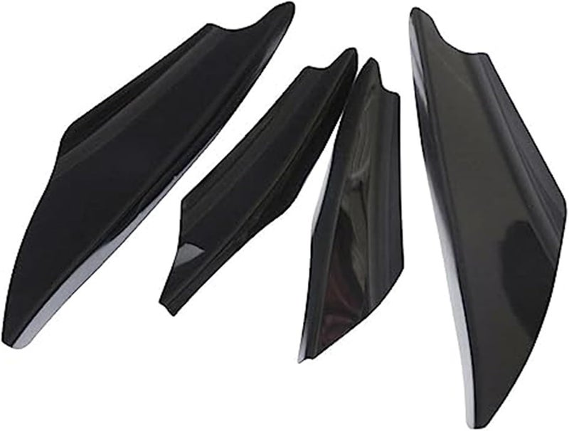 Wivplex Front Bumper Splitter Canard Diffuser for Mitsubishi Lancer EVO - Image 1
