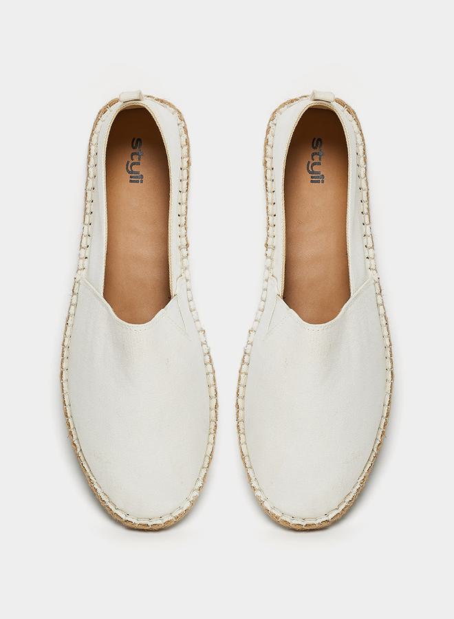 Styli Solid Canvas Espadrille Casual Shoes  - Image 4