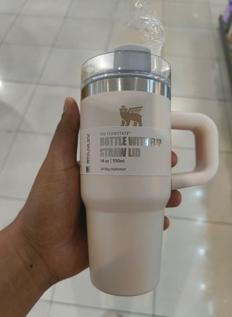 Stanley Quencher H2.0 Flow State Stainless Steel Vacuum Insulated Tumbler with Lid and Straw for Water, Iced Tea or Coffee, Smoothie and More, 14 oz - Image 5