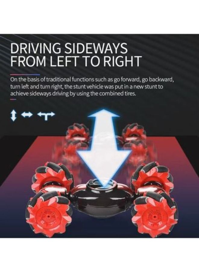 2.4Ghz Remote Control, Sideways-Driving Distortion Stunt Vehicle - Image 4
