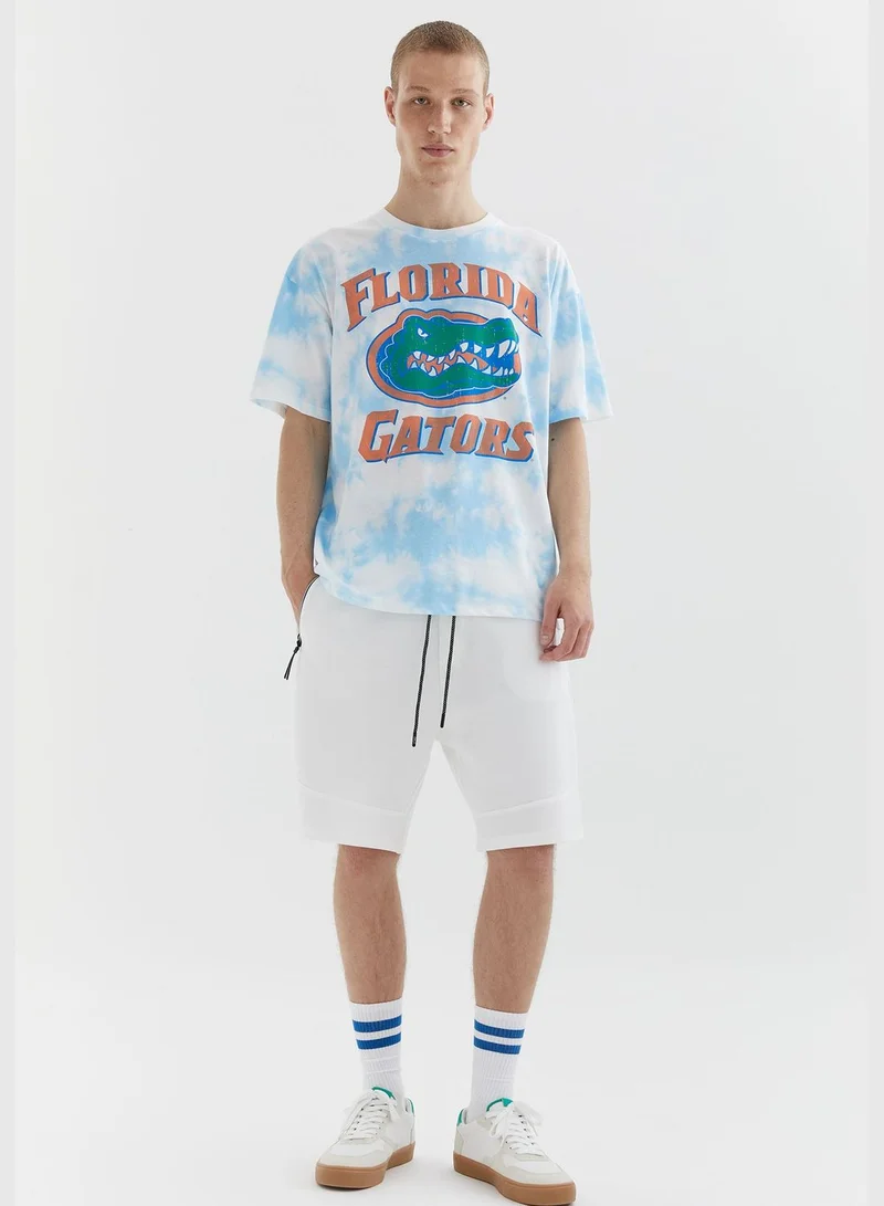 PULL&BEAR Bermuda jogging shorts with zips