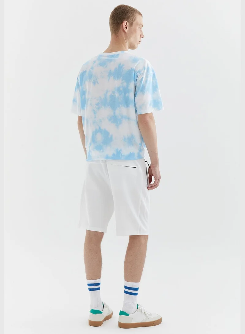 PULL&BEAR Bermuda jogging shorts with zips