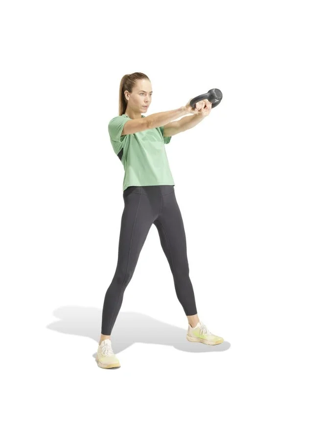 Adidas  adidas PrimeLift Performance Big Logo T-Shirt for Women | Best Price UAE