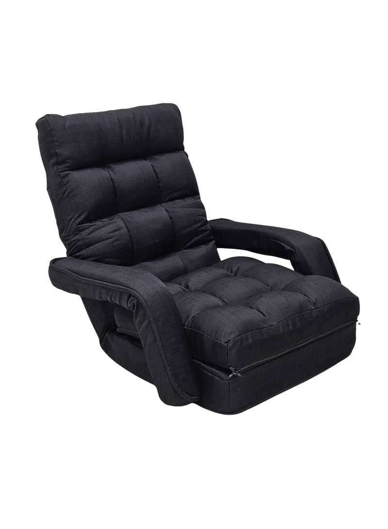 SMART HOME Multi-functional Folding Floor Chair with Adjustable Backrest – Floor Sofa for Relaxing, Reading, Napping, and Gaming – Comfortable Floor Seating for Home and Living Room - Image 5