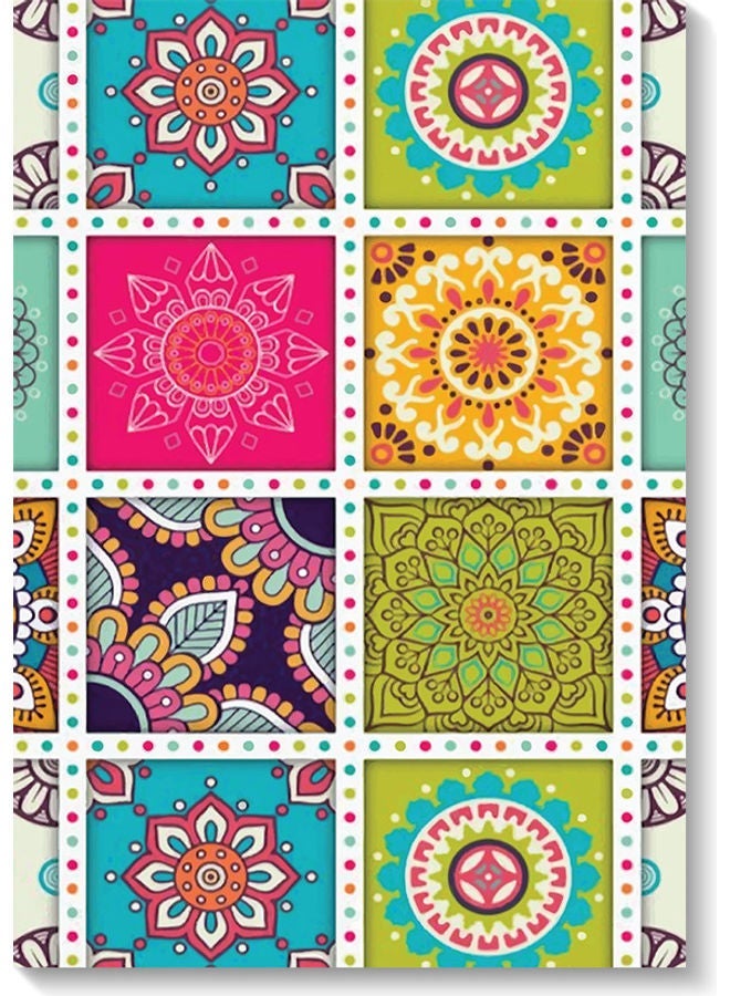 RYN Mandala Art Wall Art Multicolour 40x60cm - Image 2