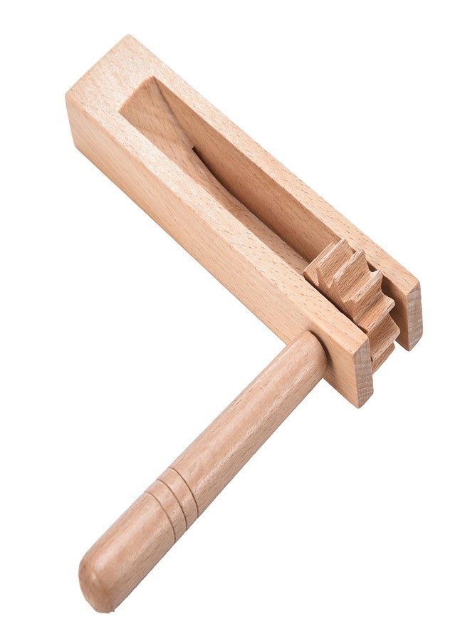 ميهي أربع قطع من الماتراكاس المكسيكية، أدوات إصدار الضوضاء الخشبية، أدوات إصدار الضوضاء ذات آلية السقاطة لفعاليات كرة القدم الرياضية، هدايا الحفلات، حفلات التخرج واحتفالات عيد الميلاد - Image 1