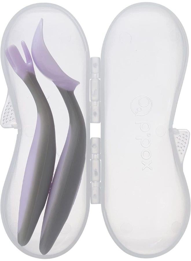 B.Box Toddler Cutlery Set - Boysenberry