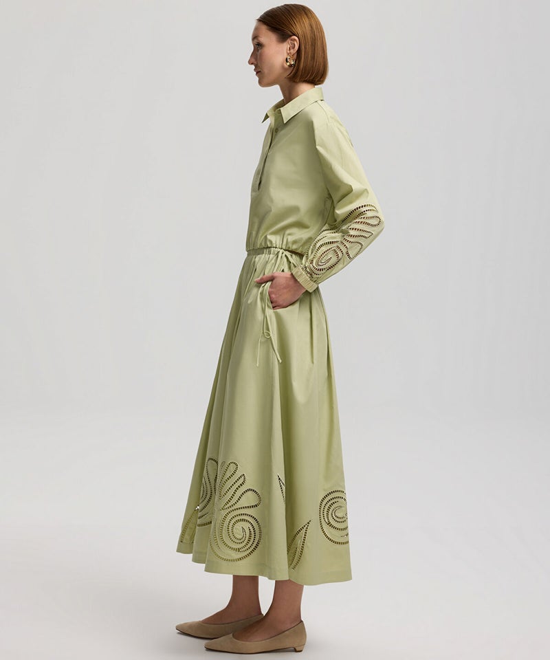 Ipekyol Embroidered Midi Skirt - Image 2