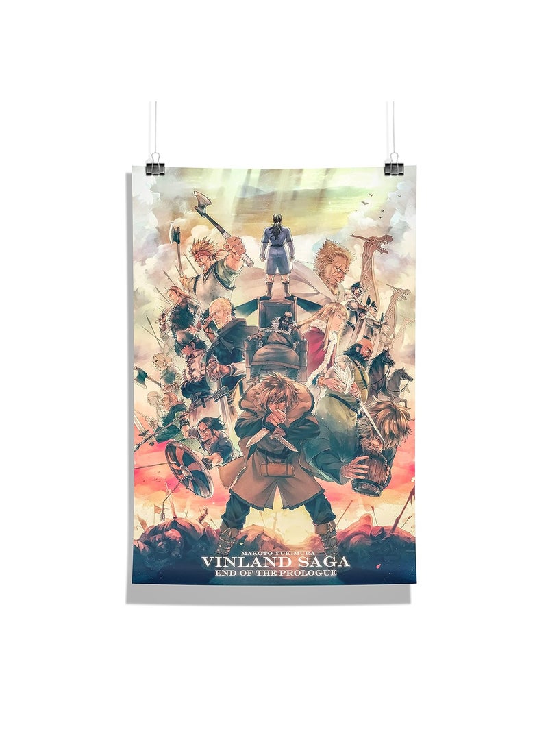 Epic Stuff Epic Stuff Vinland Saga Official Design A3 Wall Poster Without Frame Best Gifts For Vinland Saga FansAnime FandomGreat Accessory For Home 