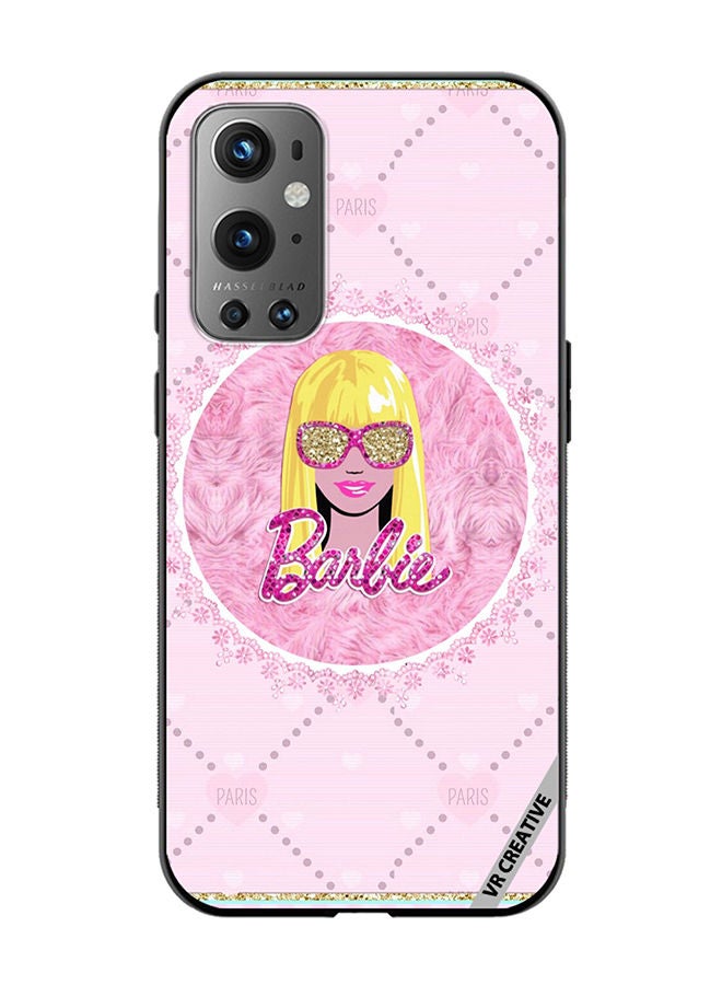 VR CREATIVE Protective Case Cover For OnePlus 9 Pro Funky Barbie Design Multicolour - Image 1