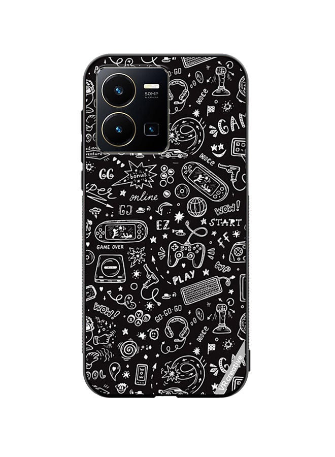 Protective Case Cover For Vivo Y35 Layer Design Multicolour