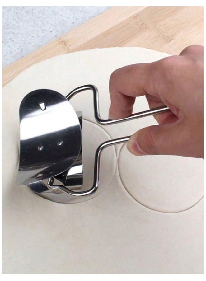 Stainless Steel Dumpling Maker Dough Cutter Silver  - Image 3