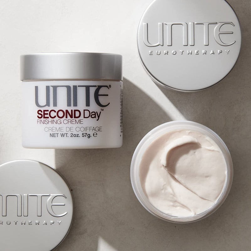 UNITE Hair - SECOND Day - Texturizing Finishing Cream for Effortless, Lived-In Texture - Frizz Control, Thermal Protection - Suitable for All Hair Types, 4 Fl Oz - Image 2