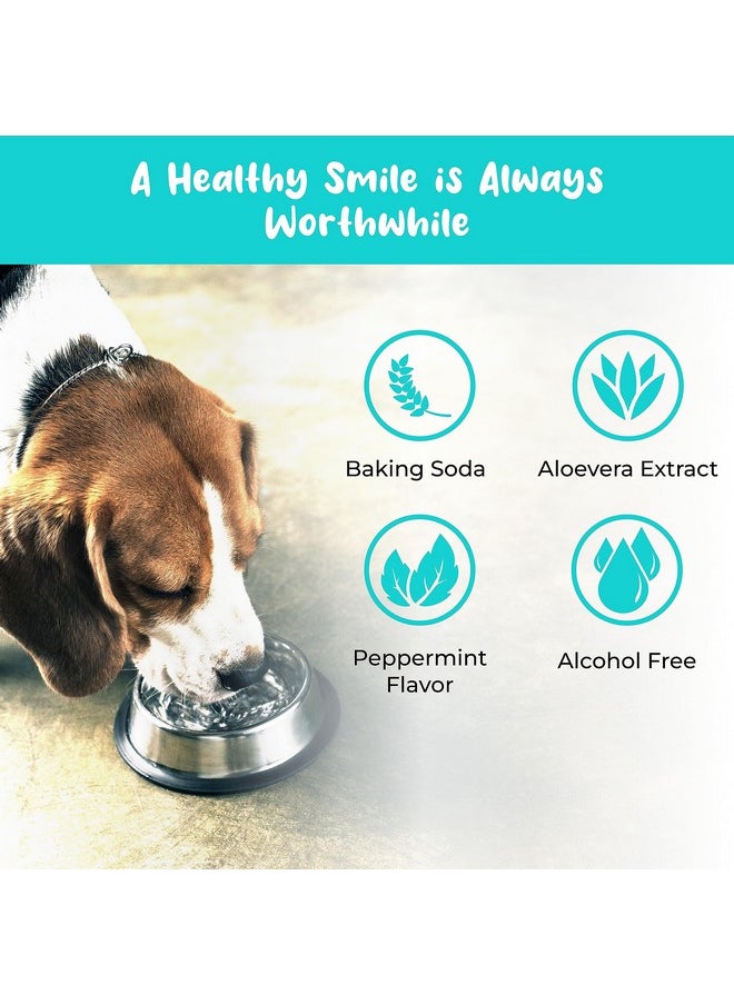 Pets Are Kids Too Pets are Kids Dog Dental Spray - 8oz Premium Dog Breath Spray & Dental Care - Natural Breath Freshener, Fights Tartar, Plaque & Gum Disease, Mouthwash for Dogs & Cats - Mint Formula Water Additive  - Image 3