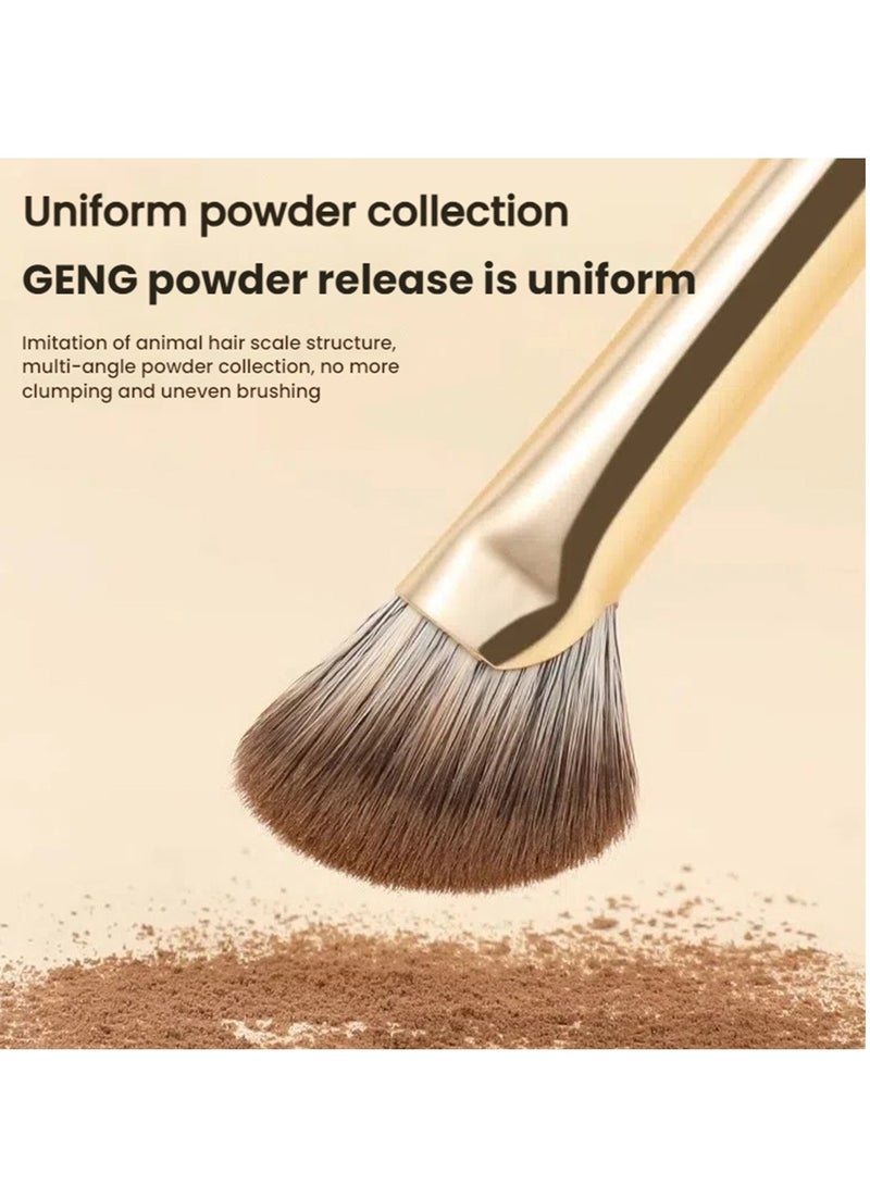 JOSQUEWNN Makeup Brush Set 36 Pcs Makeup Tool Set, Premium Synthetic Foundation Powder Concealers Eye Shadows Blush Makeup Brushes Powder Puff, Pink, 36 Piece Set. - Image 4