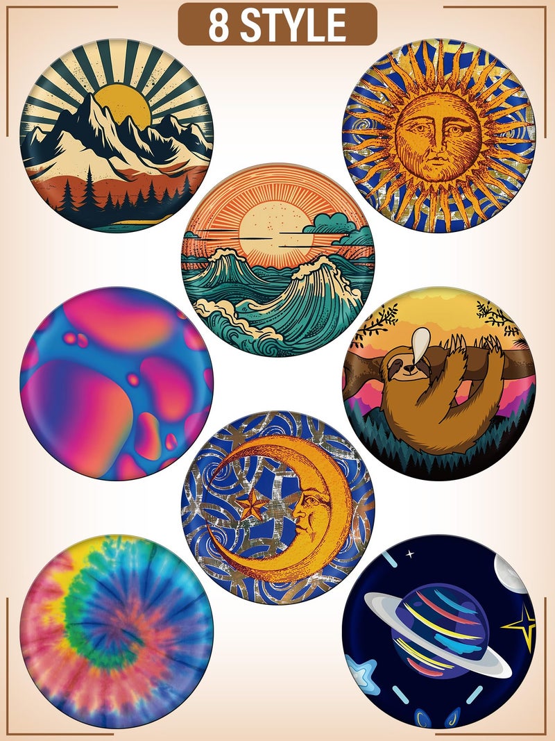 Syhood 8 Pcs Foldable Silicone Flying Disc Golf Toy 6 Inch 55 Gram Sport Soft Fly Disc Fly Straight and Far Colorful Playground Toys for Beginners or Advanced Indoors or Outdoor Playing Lawn Game - Image 2