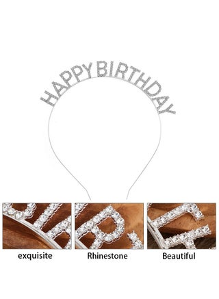 عقال حفلة عيد ميلاد ، تاج عيد ميلاد لامع ، أفضل الهدايا للأولاد والبنات - view 2