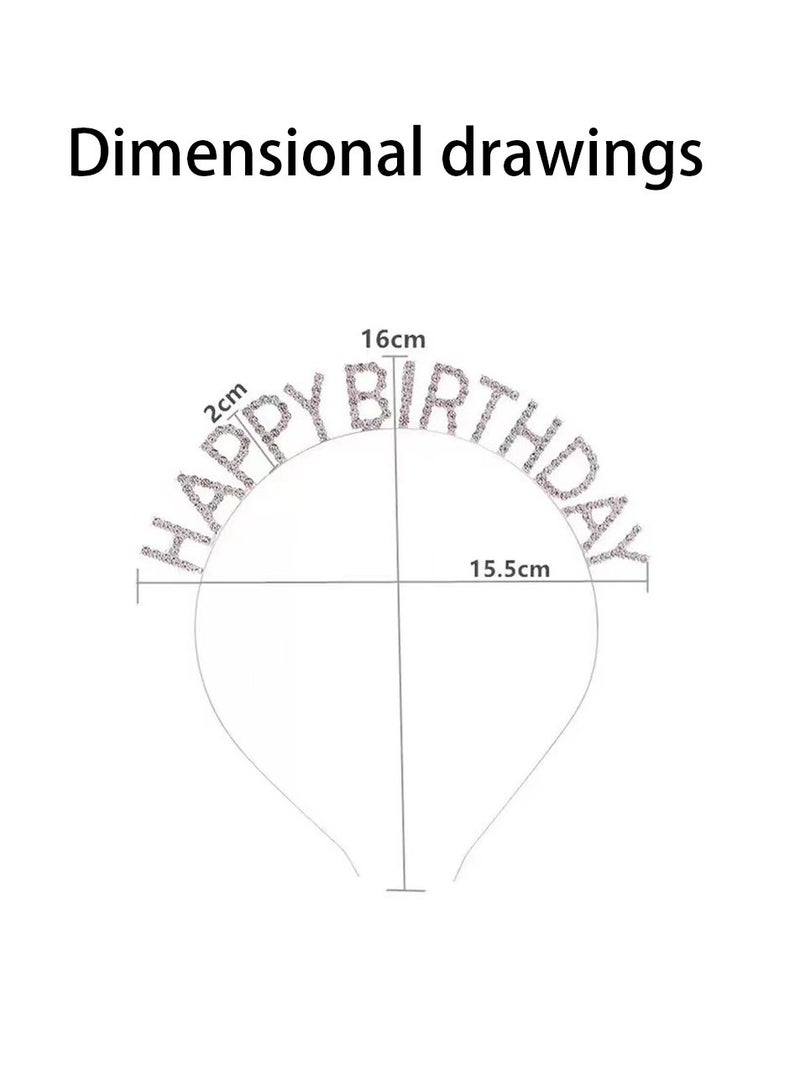 عقال حفلة عيد ميلاد ، تاج عيد ميلاد لامع ، أفضل الهدايا للأولاد والبنات - Image 5