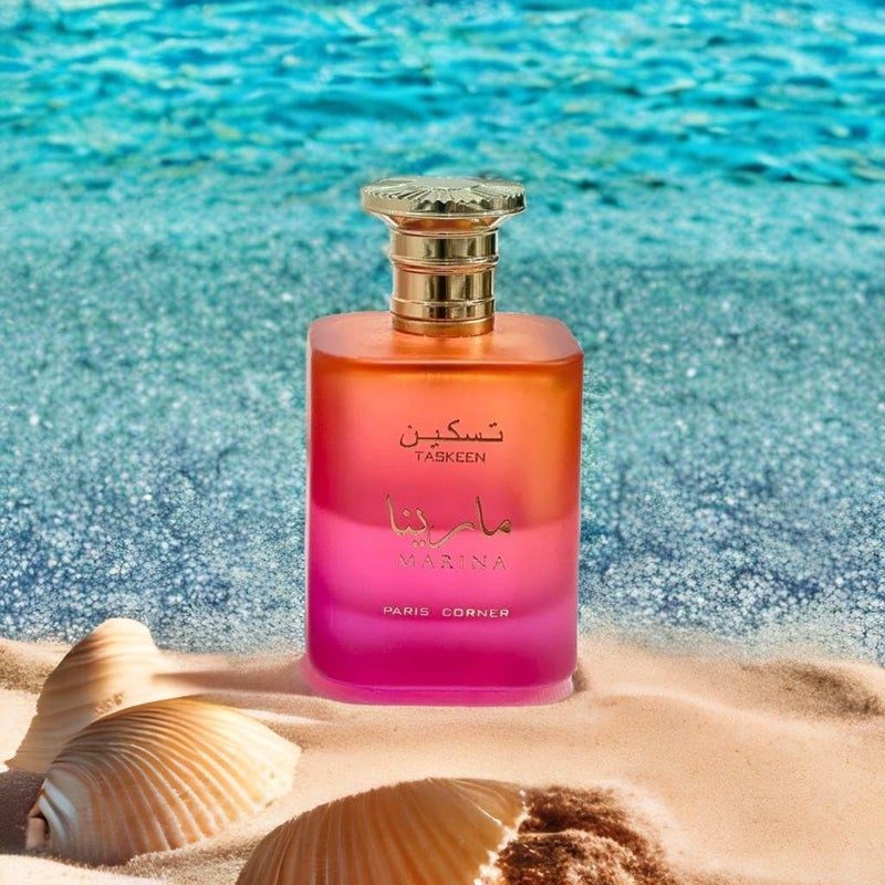 Paris Corner Taskeen Marina Tropical Edp 3.4 Fl Oz Unisex Fragrance for Men and Women - Image 3