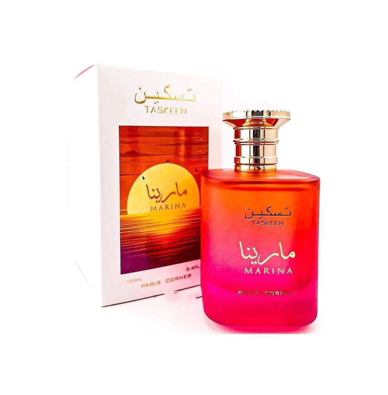 Paris Corner Taskeen Marina Tropical Edp 3.4 Fl Oz Unisex Fragrance for Men and Women - Image 5