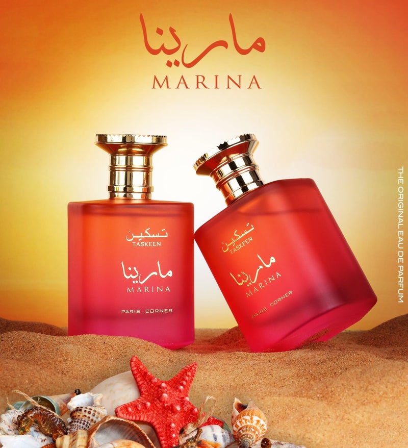 Paris Corner Taskeen Marina Tropical Edp 3.4 Fl Oz Unisex Fragrance for Men and Women - Image 4