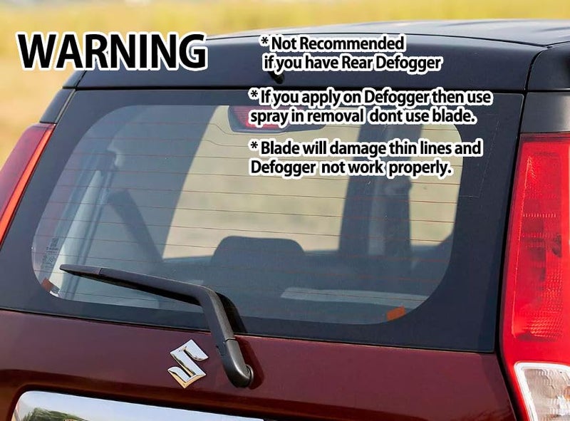 Bhovity® Pack of 2 Inside Sticker with Front Adhesive Advocate Sticker for Car - Image 3