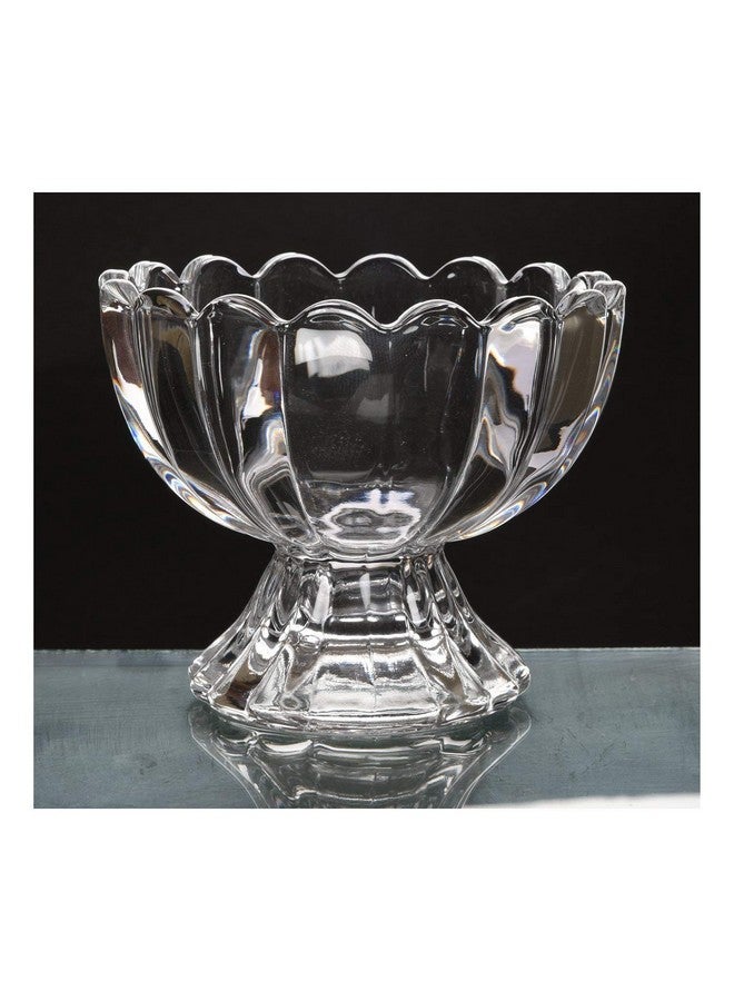 NGEL Ice Cream Bowls, Salad Dessert Serving Bowls, Tableware Set, 120 ml, Crystal Clear (6 pcs) - Image 5