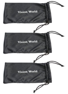 V.W.E. Vision World 3 Pairs Women Outdoor Reading Sunglasses Fully Magnified Readers (3 Pairs (Grey/Brown/Black) 1.75)  - Image 4