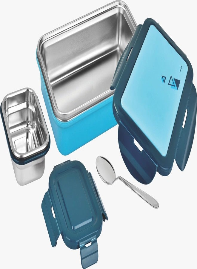 Maxfresh Playtime MealBox Lunch Box for School Kids with Steel Spoon - Image 3
