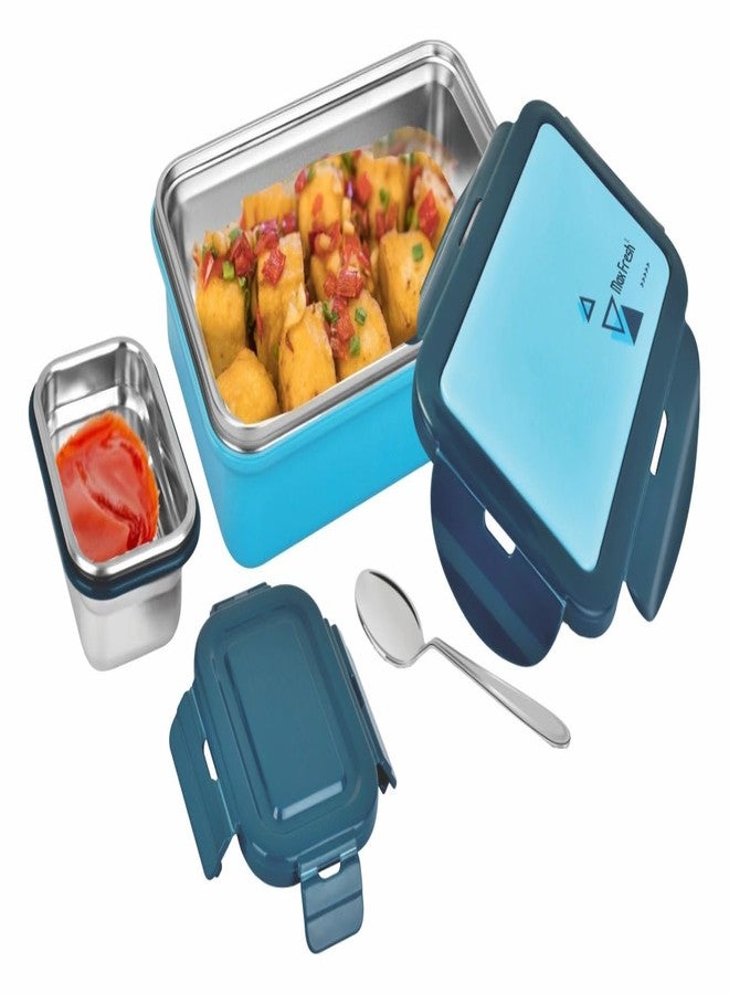 Maxfresh Playtime MealBox Lunch Box for School Kids with Steel Spoon - Image 2