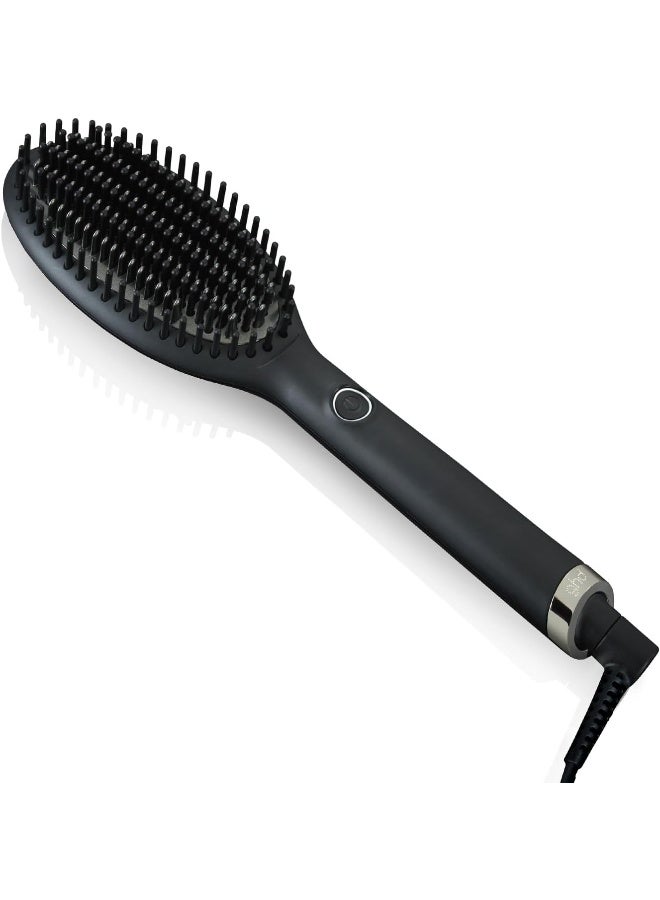 ghd Renewed - ghd Glide Hot Air Hair Brush Professional Smoothing Blow Dryer, Ceramic Hair Straightener, Styler, and Blow Dry Brush Black - Image 2