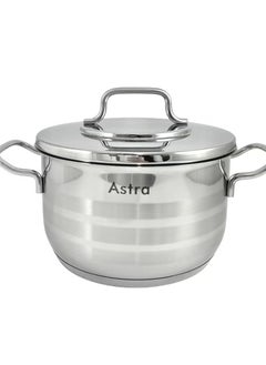 Homemaker ASTRA Premium 3.8L Stainless Steel Casserole Pot – 20×12 cm Oven-Safe Cookware for Casseroles, Roasts & Stews | Durable, Even-Heat & Dishwasher Safe | Made in Turkey  - Image 2