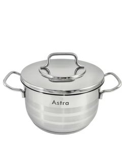 Homemaker ASTRA Premium 3.8L Stainless Steel Casserole Pot – 20×12 cm Oven-Safe Cookware for Casseroles, Roasts & Stews | Durable, Even-Heat & Dishwasher Safe | Made in Turkey  - Image 3