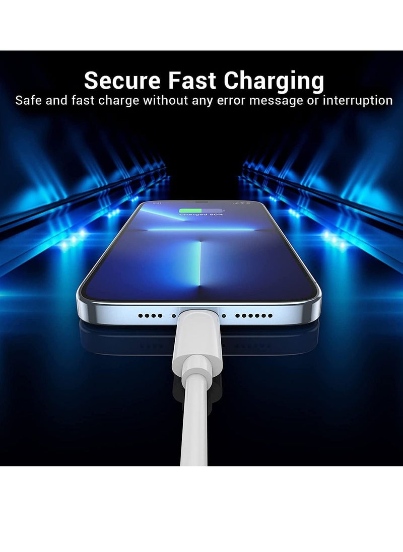 Generic - Compatible with iPhone Fast Charging Cable Cord - 3Pack 6FT MFi Certified USB-C to Lightning Cable, Type C iPhone Rapid Charger Cord for iPhone 14 13 12 Mini Pro Max 11 X XS XR 8 Plus iPad - Image 1