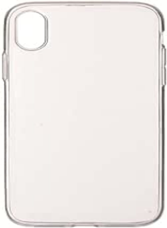 X-Level Silicone Phone Fully Protection Back Cover With Plain Design Compatible With Apple iPhone XR 6.1 Inch - Clear