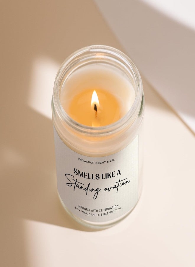 Petalsun Standing Ovation Candle, Funny Theater Gifts, Gifts for Music & Broadway Lovers, Actors, Singers, Dancers, Theater Students, Graduates- Congrats, Graduation, Birthday, Christmas (7oz) - Image 3