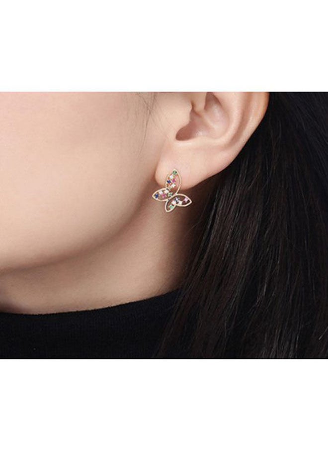 NIBEMINENT - Butterfly Stud Earrings - Image 1