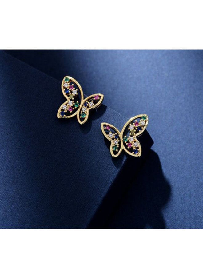 NIBEMINENT - Butterfly Stud Earrings - Image 1