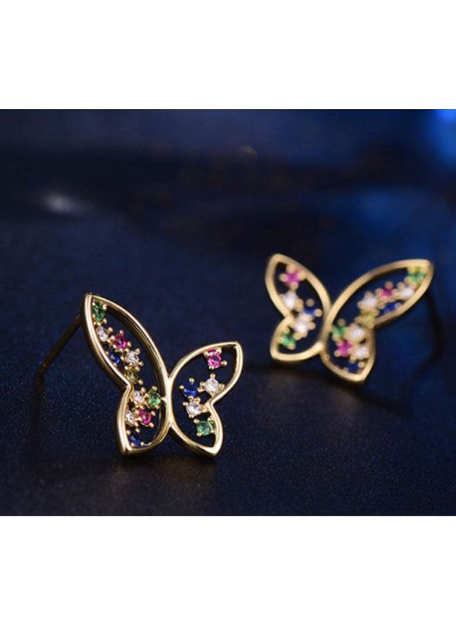 NIBEMINENT - Butterfly Stud Earrings - Image 1