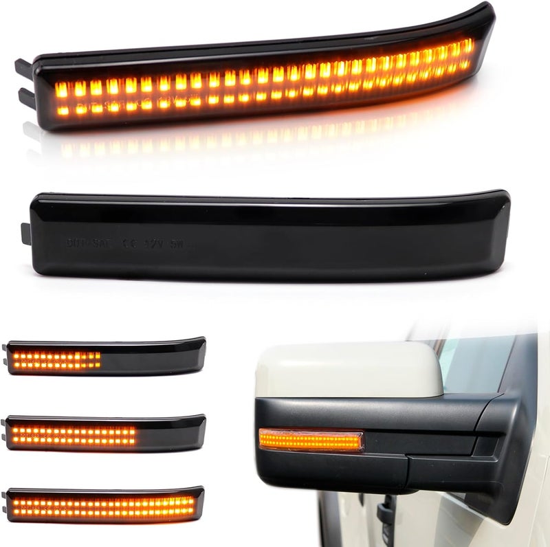 FetonAuto Sequential LED Turn Signal Lights for Ford F150 Raptor - Image 1