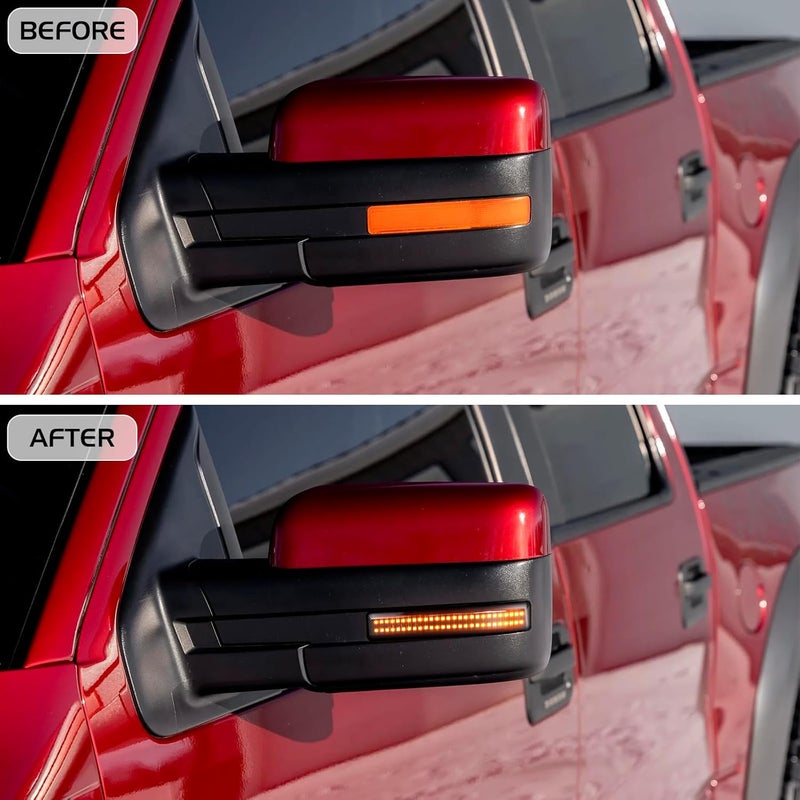 FetonAuto Sequential LED Turn Signal Lights for Ford F150 Raptor - Image 3