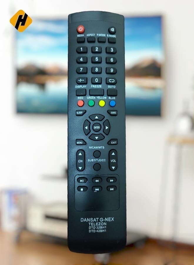 BURAQ جهاز التحكم عن بعد لـ Dansat G-Nex Telezon