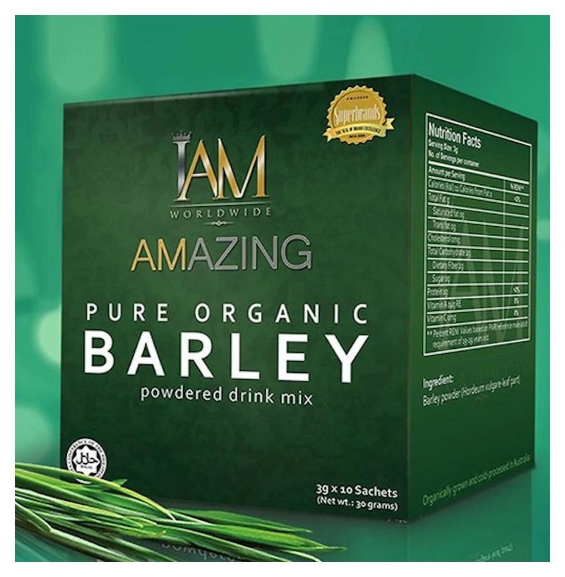 مسحوق شراب الشعير النقي